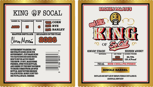 Old Forester "King of SoCal" 2026 Release