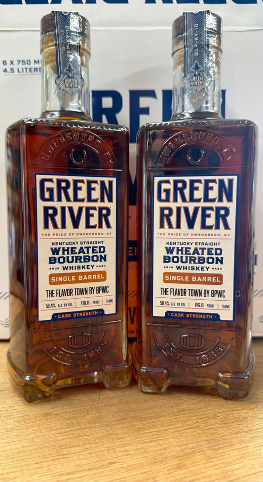 GREEN RIVER WHEATED BOURBON ''THE FLAVOR TOWN BY BPWC''